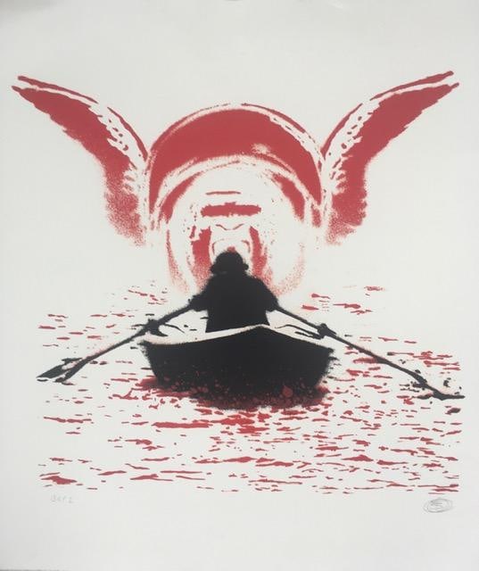 Nick Walker (b 1969) ‘A New Dawn’, Publishers Copy, Screen Print, Signed, Limited Editio: Title: Nick Walker (b 1969) ‘A New Dawn’, Publishers Copy, Screen Print, Signed, Limited Edition, 2007 Description: NICK WALKER (b 1969) ‘A New Dawn’