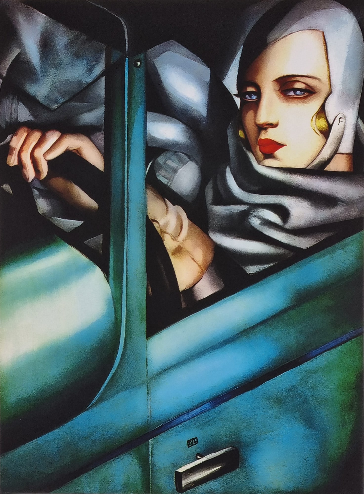 Tamara De Lempicka Limited Edition With Lempicka Estate (New York) Authenticated Certificate.: Title: Tamara De Lempicka Limited Edition With Lempicka Estate (New York) Authenticated Certificate. Description: 11941 - Fully authenticated Tamara de Lempicka (1898-1980) rare limited e