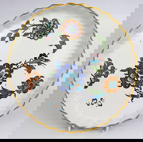 Royal Worcester Palmyra Pattern Dishes: Title: Royal Worcester Palmyra Pattern Dishes Description: Royal Worcester Palmyra Pattern Dishes. Royal Worcester Palmyra Flan Dish: Width: 25 cm. Very good condition; no chips, cracks or re