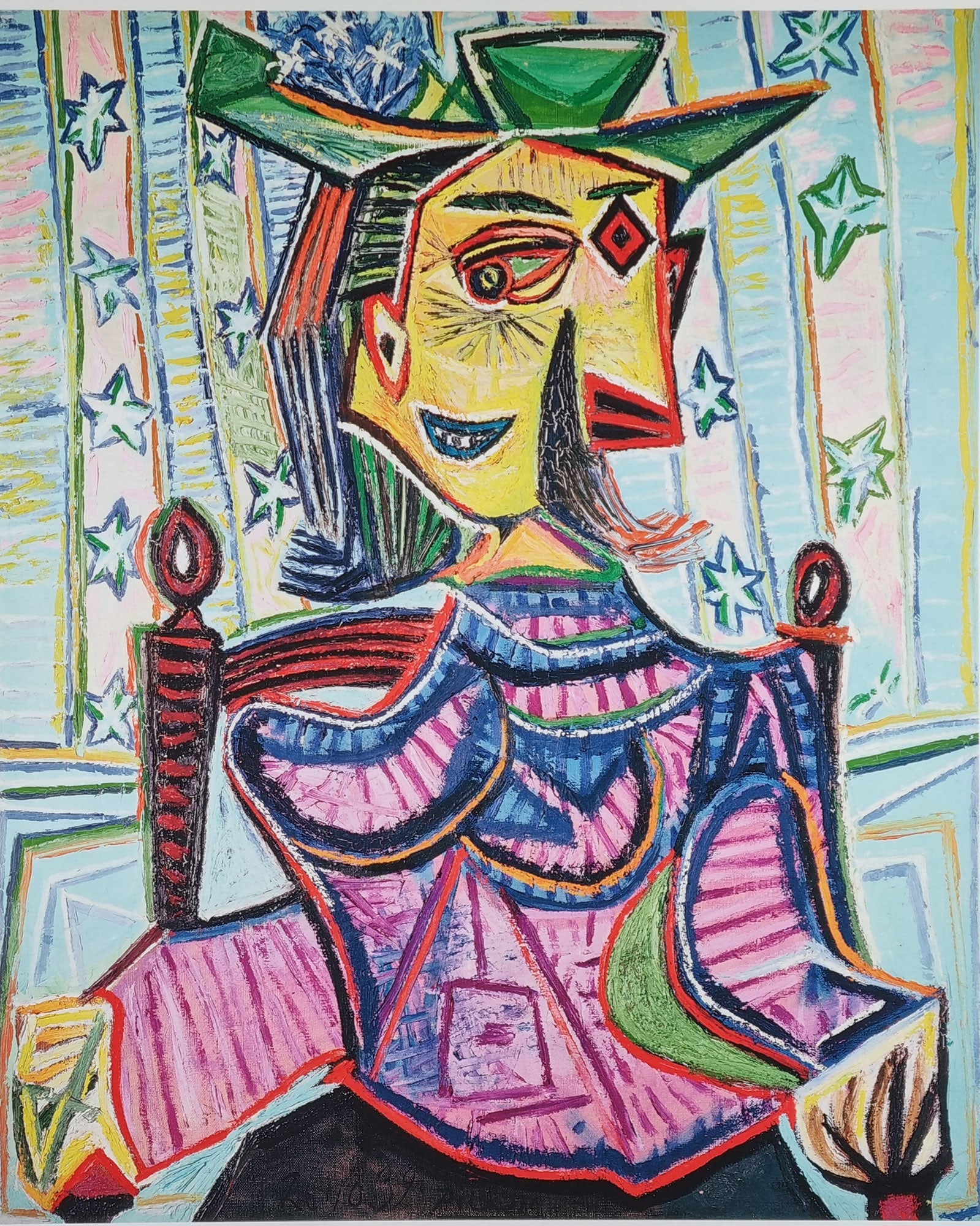 Pablo Picasso "Seated Portrait of Dora Maar, 1939" Certified Limited Edition.: Title: Pablo Picasso "Seated Portrait of Dora Maar, 1939" Certified Limited Edition. Description: Description: 12108 - Rare Limited Edition by Pablo Pica