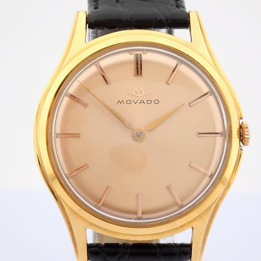 Movado / Vintage - Manual Winding - Gentlemen's Steel Wrist Watch (1 of 9)
