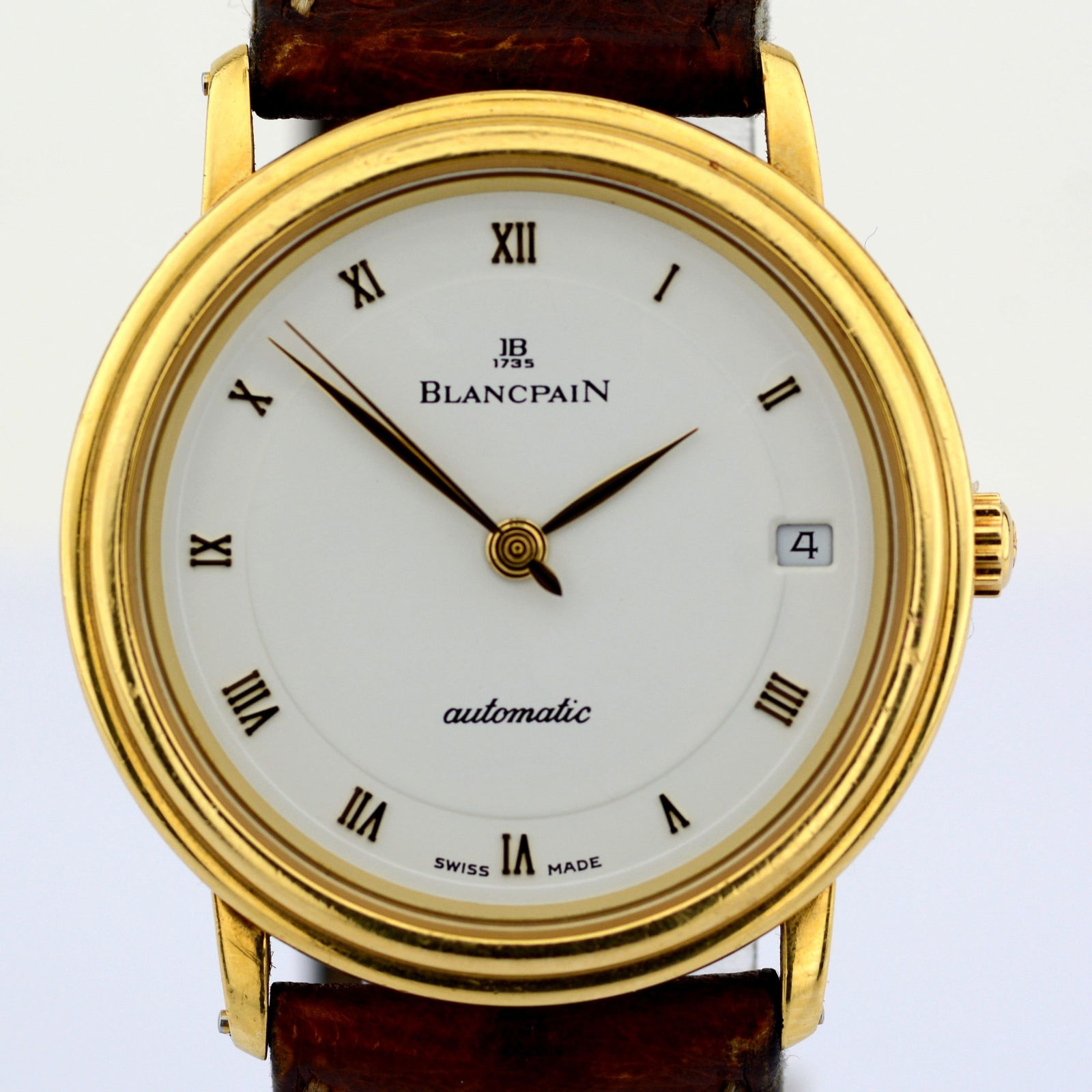 Blancpain / Villeret Ultra-Slim - Automatic - No 526 - Gentlemen's Yellow Gold Wristwatch (1 of 8)