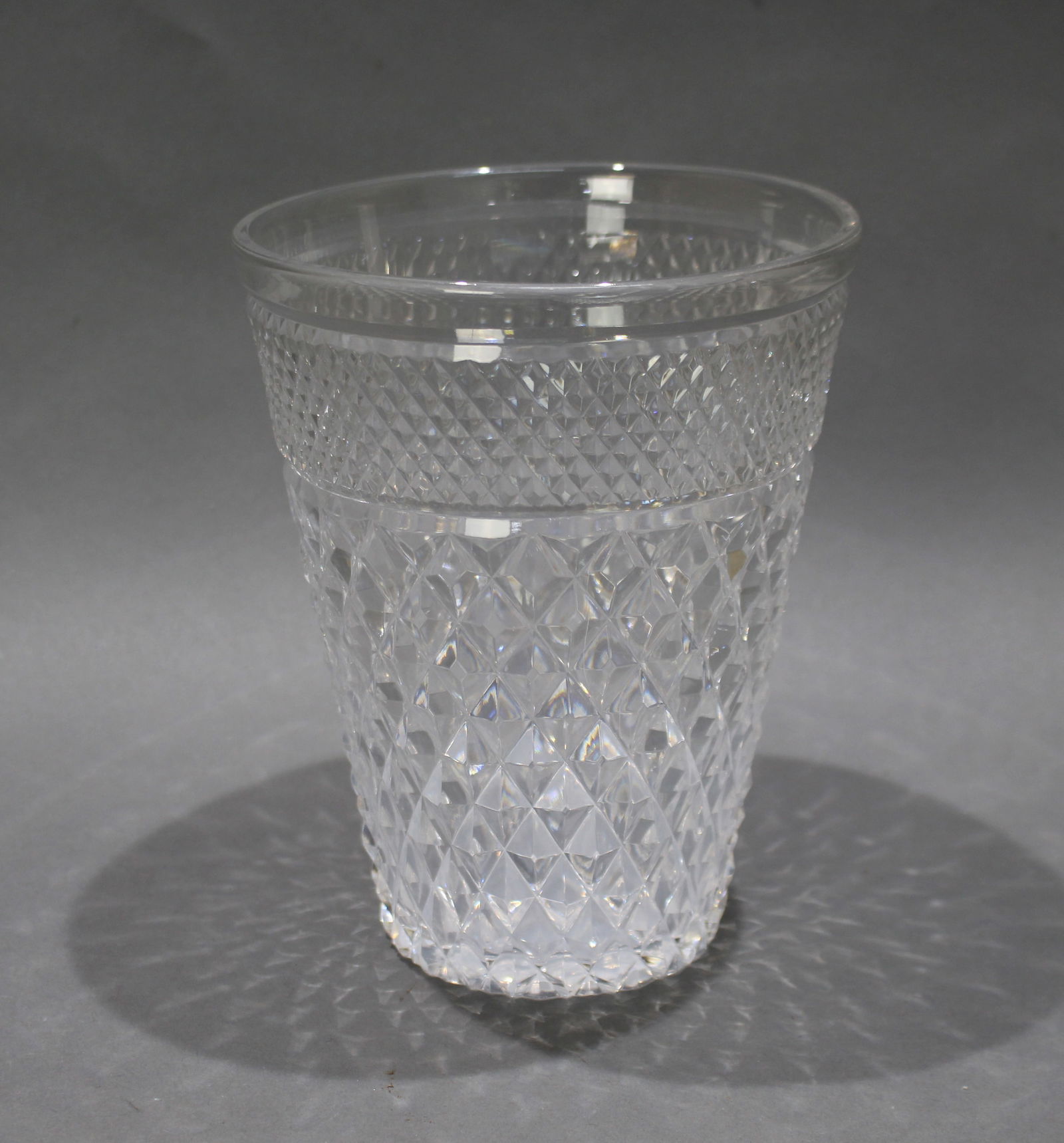 Vintage Cut Glass Crystal Vase Champagne Bucket (1 of 3)