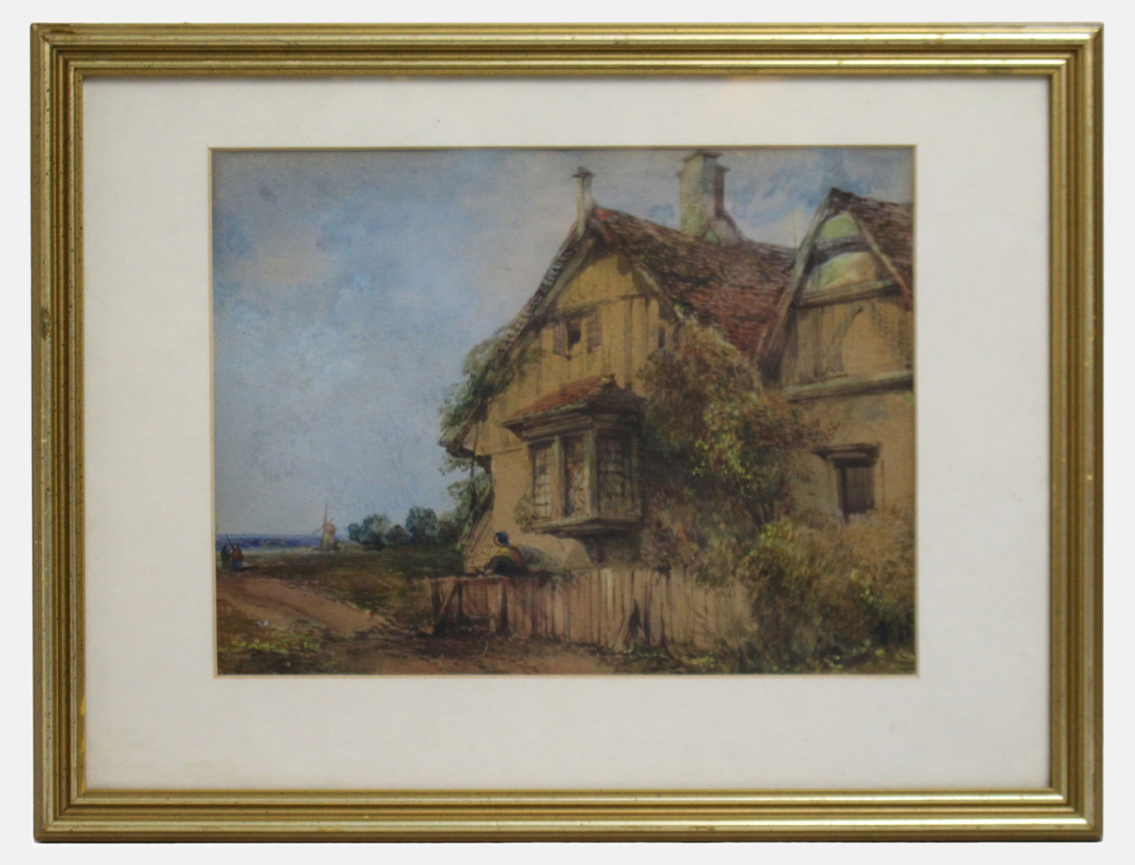 Marian Alice Montford (English,born 1882) Watercolour (1 of 3)