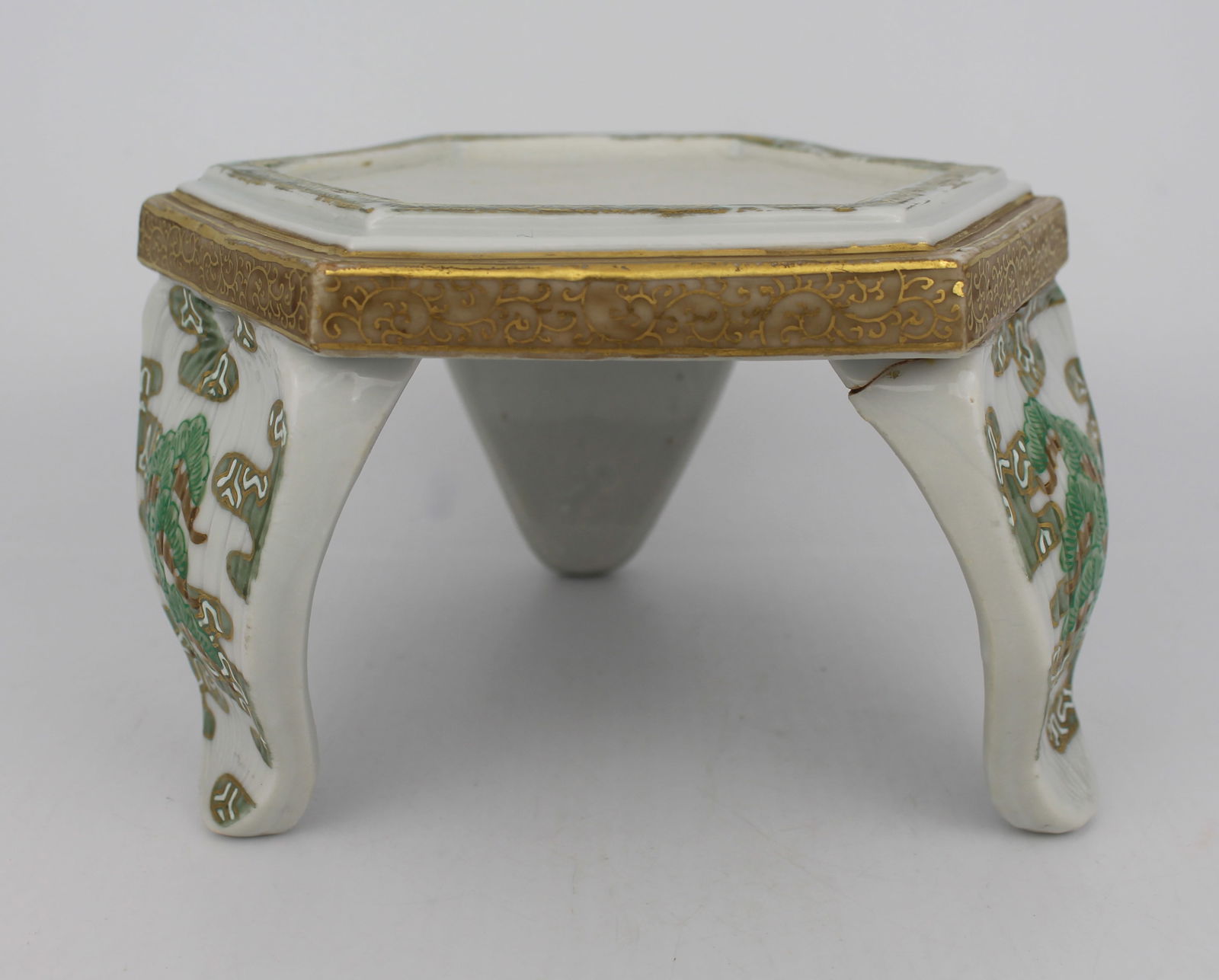 Antique Chinese Porcelain Stand â€“ Republic Period (1 of 3)