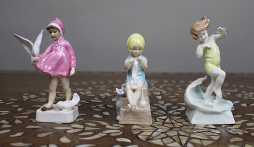 Collection of 3 Royal Worcester Figurines (1 of 3)