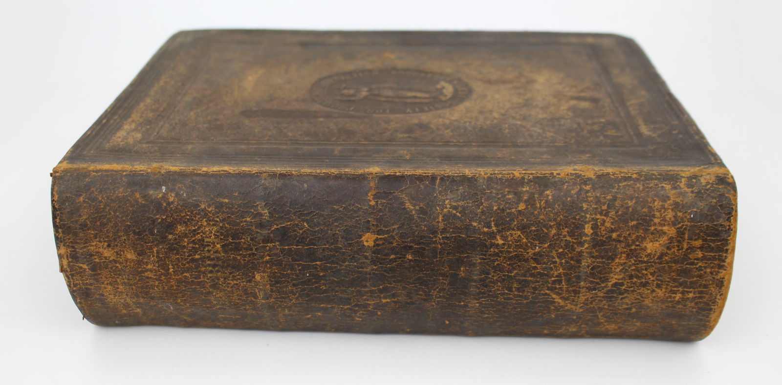 Large Victorian Leather-Bound Holy Bible â€“ Oxford University Press, 1865 (1 of 13)