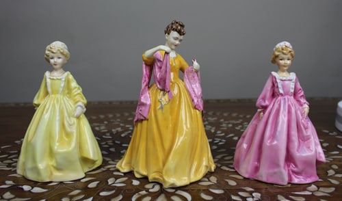 Collection of 3 Royal Worcester Figurines (1 of 3)