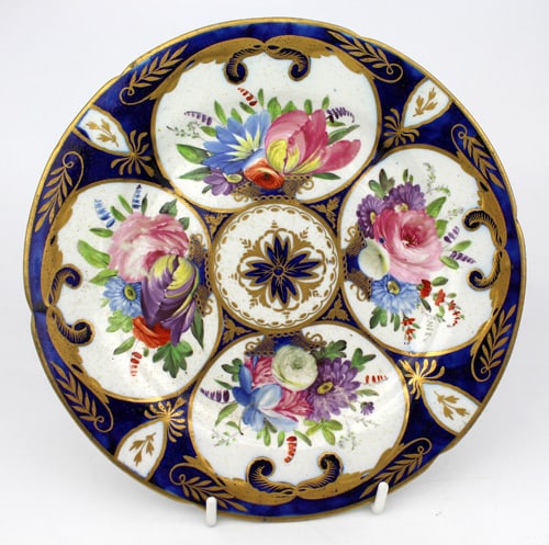 Early 19th Century English Porcelain Plate (1 of 4)