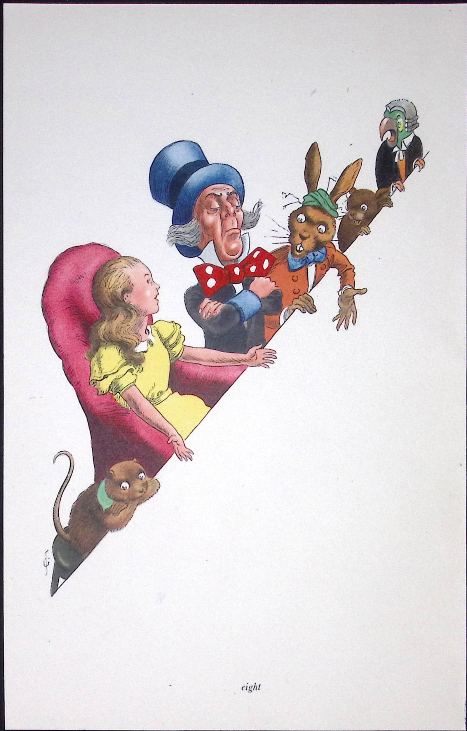 Guinness 92 Years-Old Rare Illustrated by John Gilroy 1933 The Guinness Alice-2 (1 of 2)