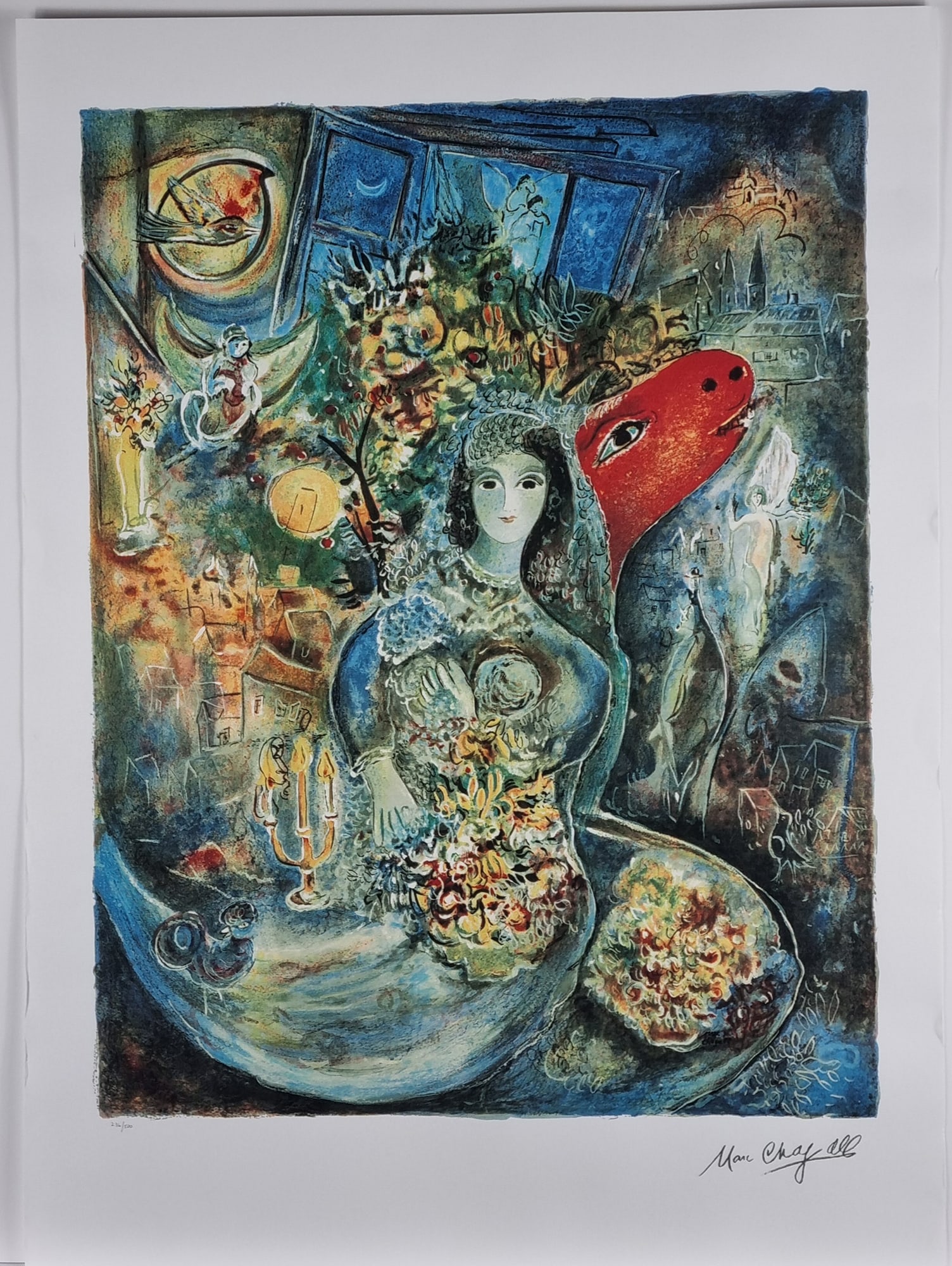 Marc Chagall (1887-1985) Limited Edition. (1 of 7)