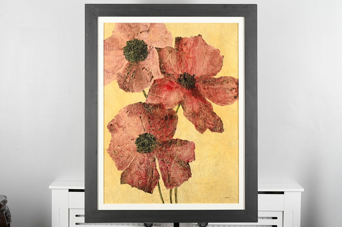 Robert Holman Original Mixed Media Painting, American Artist (1 of 10)