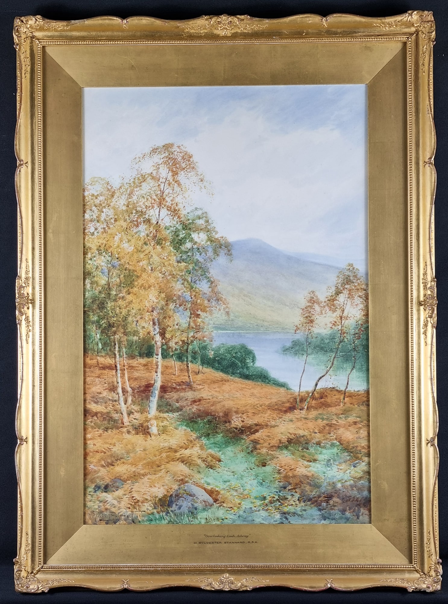 Henry Sylvester Stannard R.S.A.(1870-1951) Watercolour (1 of 10)