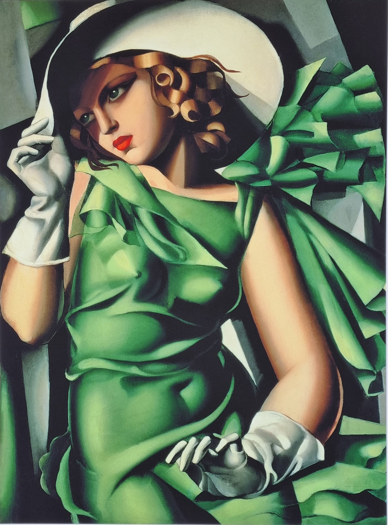 Tamara De Lempicka Limited Edition With Signed Estate (New York) Authentication Certificate.: Title: Tamara De Lempicka Limited Edition With Signed Estate (New York) Authentication Certificate. Description: 12084 - Fully authenticated Tamara de Lempicka (1898-1980) rare limited ed