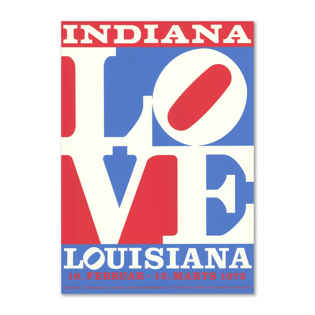 Robert Indiana 'Love'. 1972 (1 of 1)