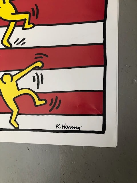 Keith Haring 'American Flag'. - 4