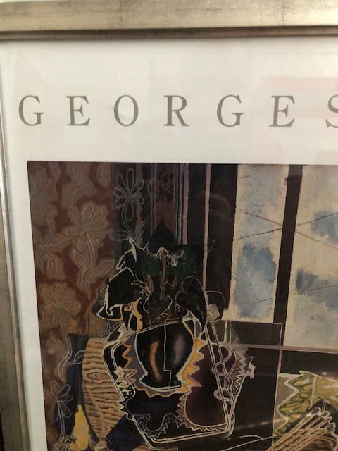 Georges Braque Exhibition Poster. Guggenheim New York 1988. - 4