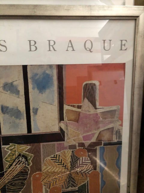 Georges Braque Exhibition Poster. Guggenheim New York 1988. - 5