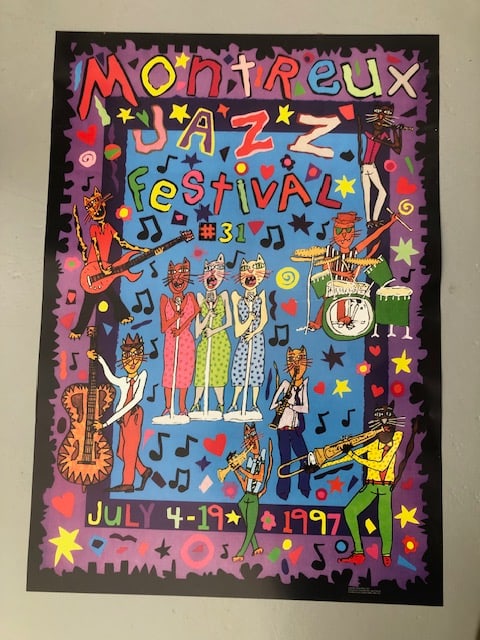Montreux Jazz Festival 1997 Poster - 2