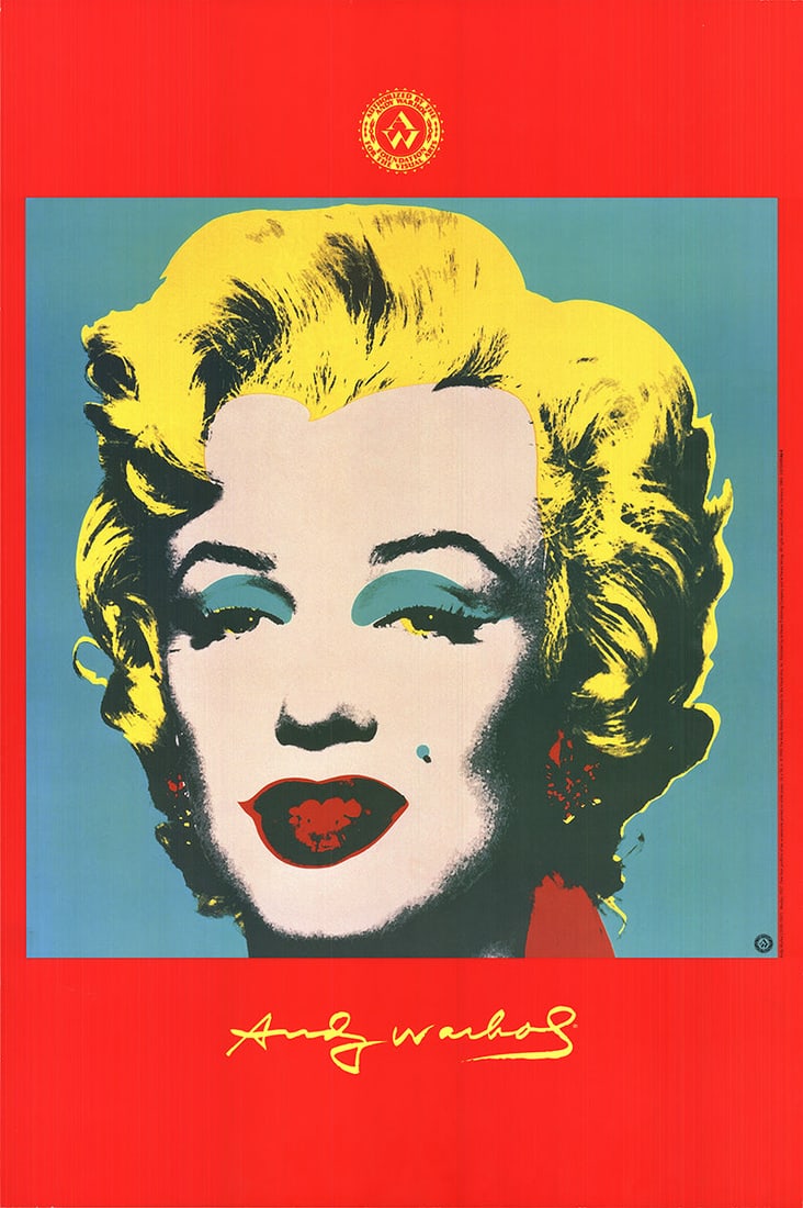 Andy Warhol 'Marilyn' 1996: Title: Andy Warhol 'Marilyn' 1996 Description: Andy Warhol 'Marilyn' 1996. Offset Lithograph. Published and printed by Te Neus. 35.5 x 23.5 in. Open edition. Not
