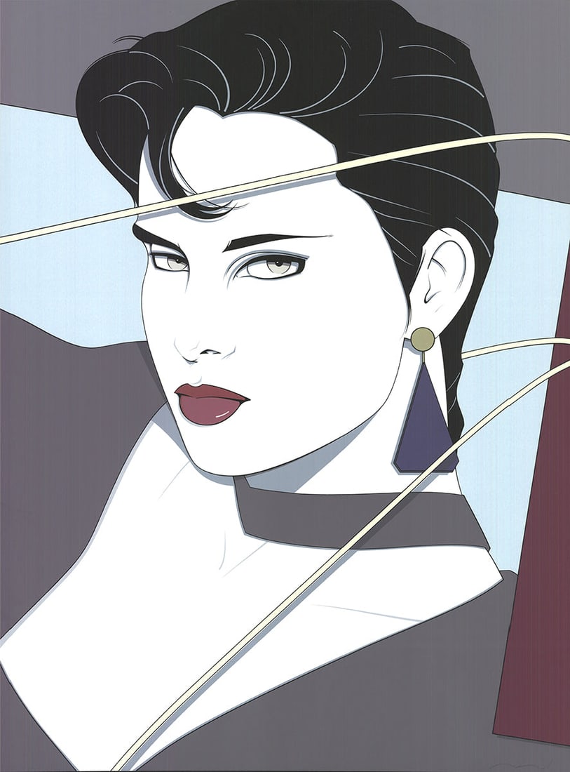 Highly Collectible Patrick Nagel - Commemorative NC11. 1987 - 2