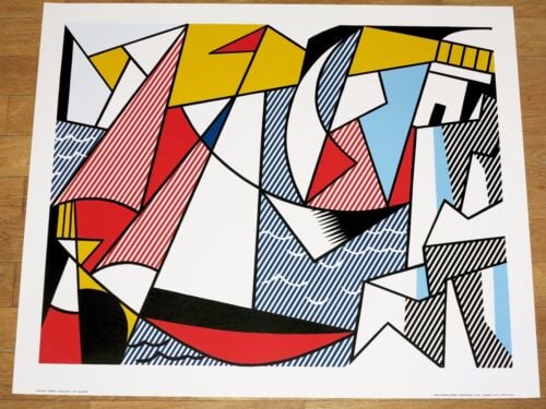 Roy Lichtenstein - 'Sailboats' (1 of 1)