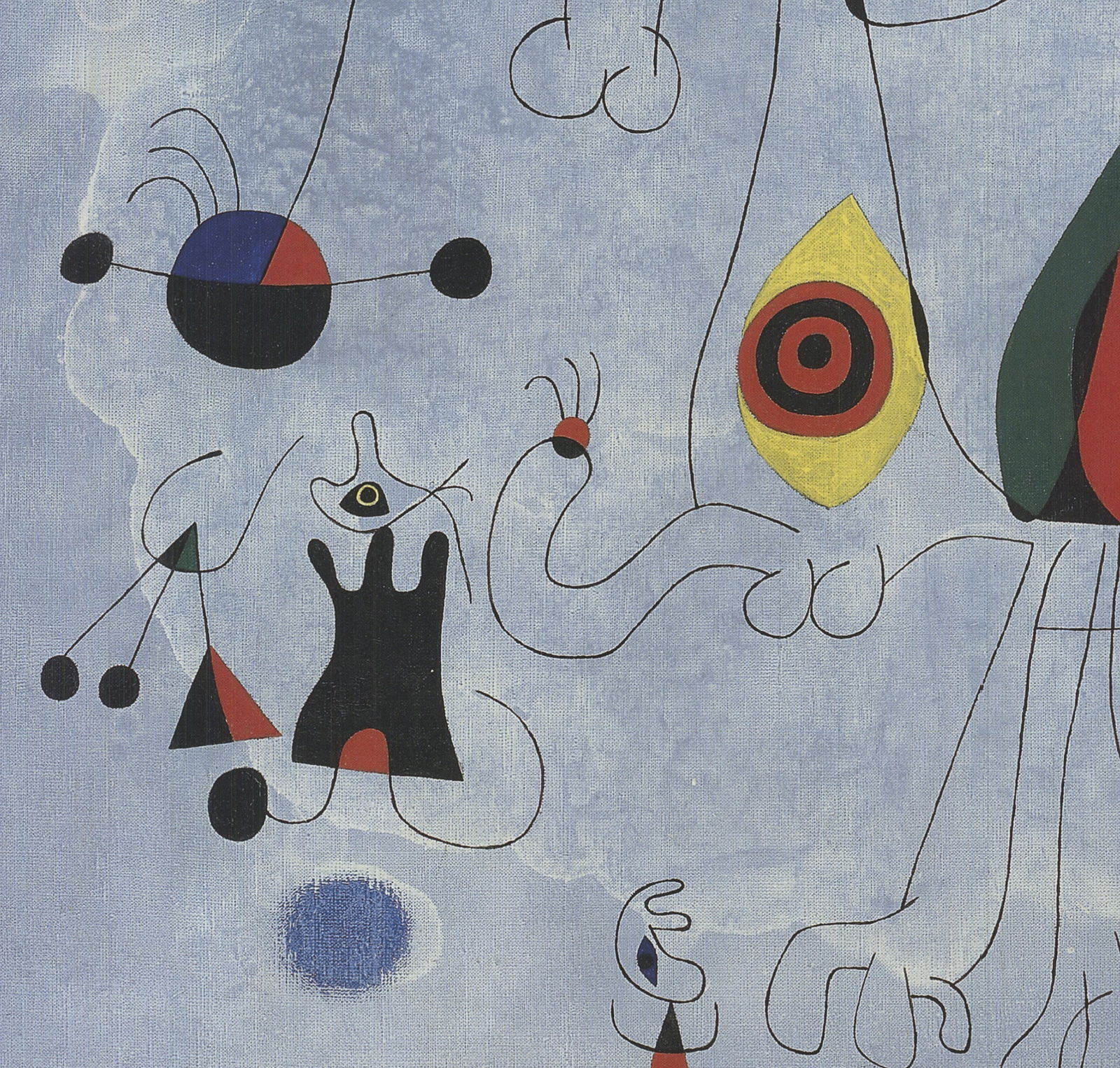Joan Miro 'Woman and Birds At Sunrise' 2010 - 3