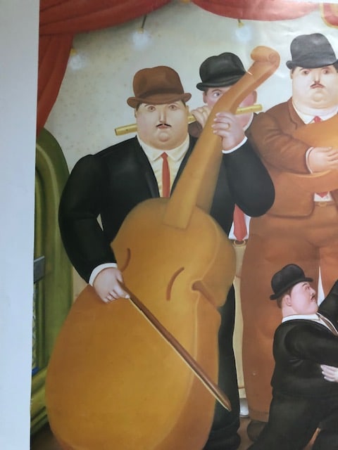 Five Lithographs After Fernando Botero Inc Met Museum of Art New York Exhib. Poster 1987 - 3