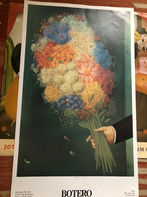 Five Lithographs After Fernando Botero Inc Met Museum of Art New York Exhib. Poster 1987 - 4