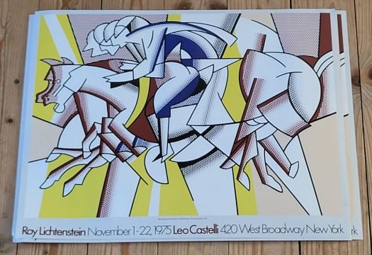 After Roy Lichtenstein. 'Red Horseman' (1 of 1)