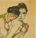 Egon Schiele 'Friendship' 1994 - 3