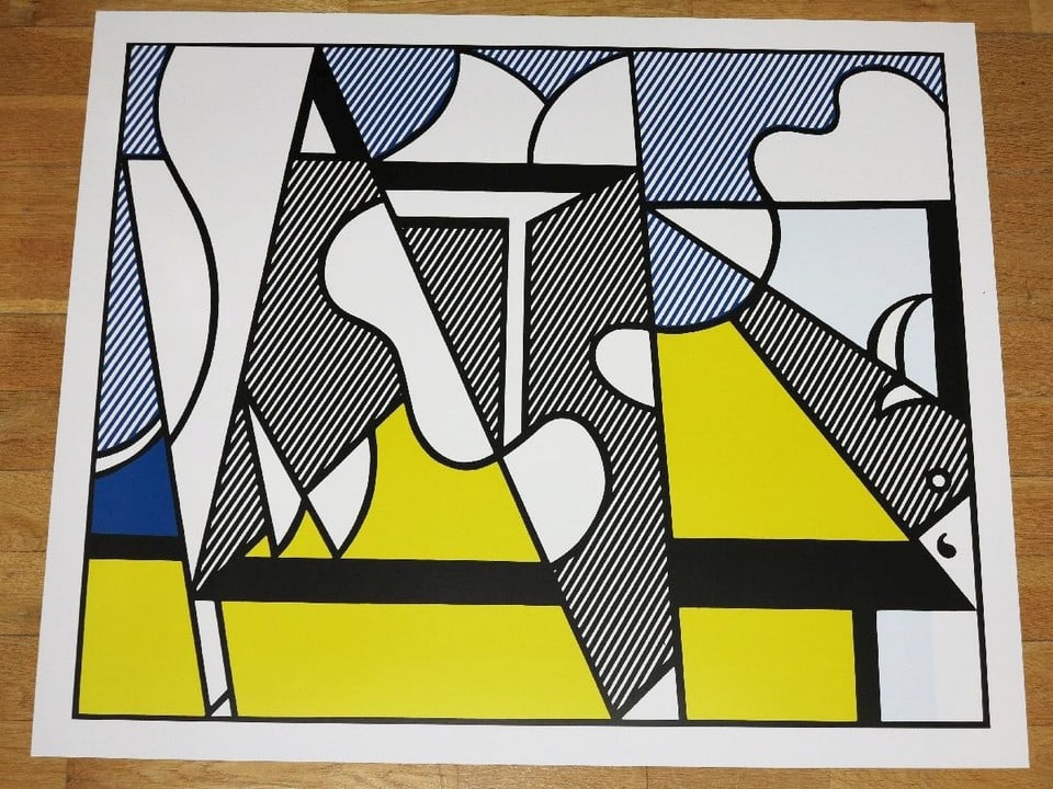 Roy Lichtenstein - 'Cow Going Abstract' - 5