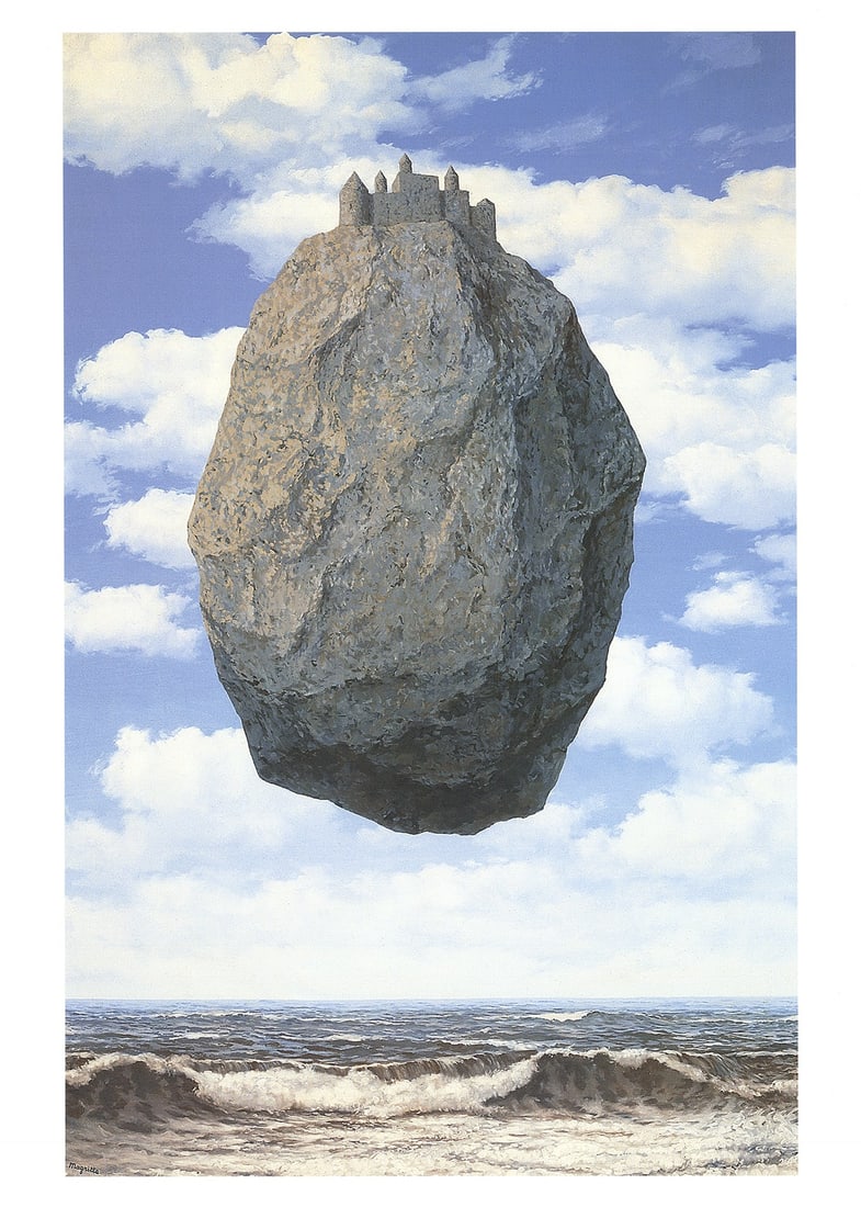 Rene Magritte 'Le Chateau Des Pyrenees' 2014 (1 of 1)