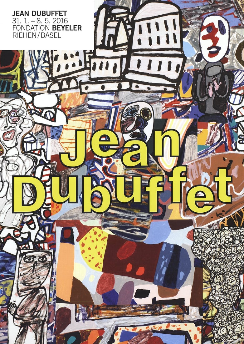 Jean Dubuffet - 'New Orleans Jazz Band' 1990 and Two Others By Jean Dubuffet. - 3