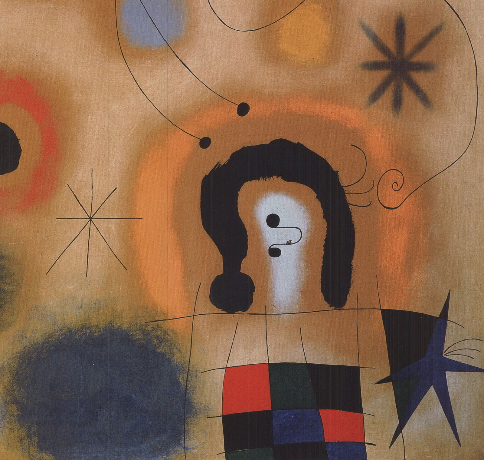 Joan Miro - Dragonfly With Red-Tipped Wings In Pursuit of Serpent Spiraling Towards A Comet - 201... - 3