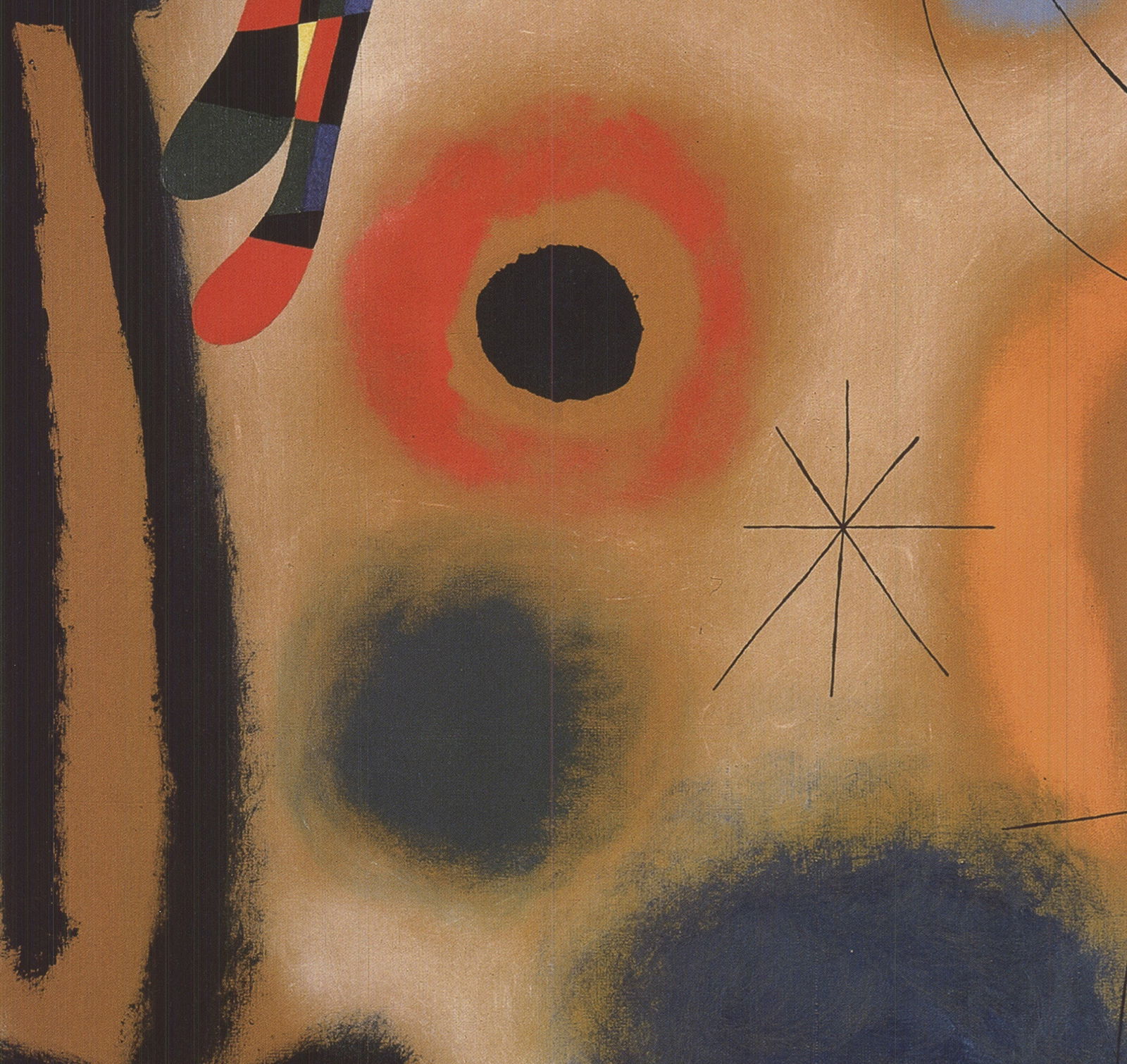 Joan Miro - Dragonfly With Red-Tipped Wings In Pursuit of Serpent Spiraling Towards A Comet - 201... - 4