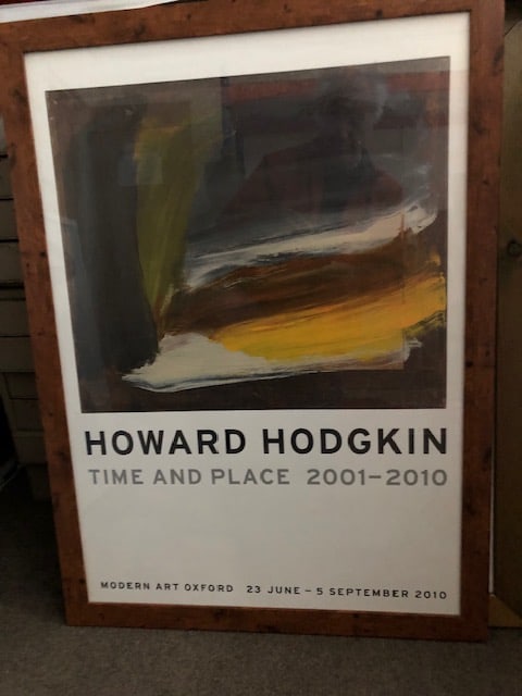 Howard Hodgkin Exhibition Poster. - 2