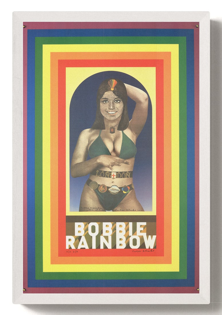 Peter Blake - 'Bobby Rainbow' 2012 Certificate of Provenance. (1 of 2)