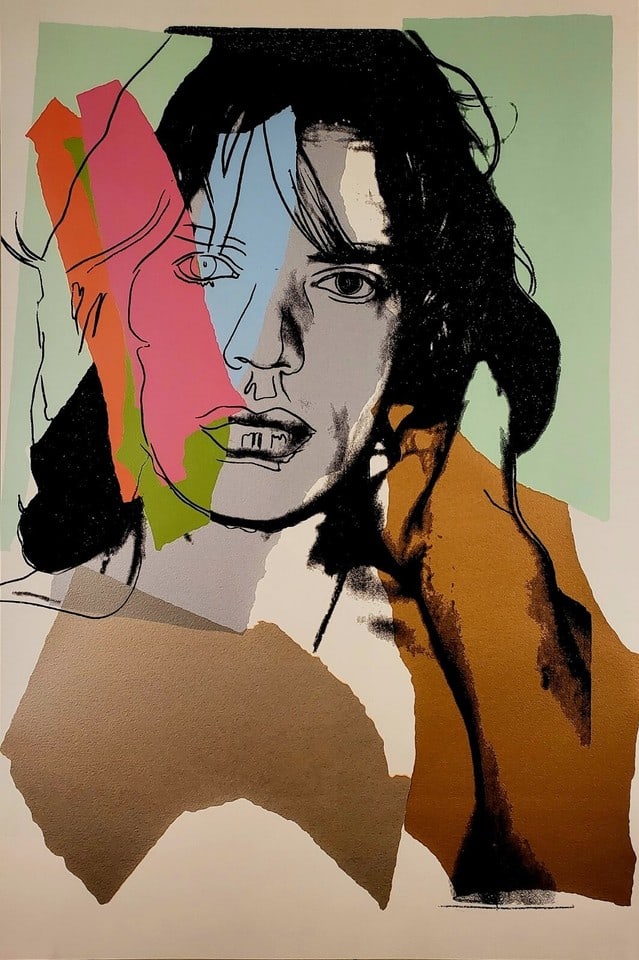 Andy Warhol 'Mick Jagger' Screenprint From Seabird Edition FS.11-140 1975 - 5