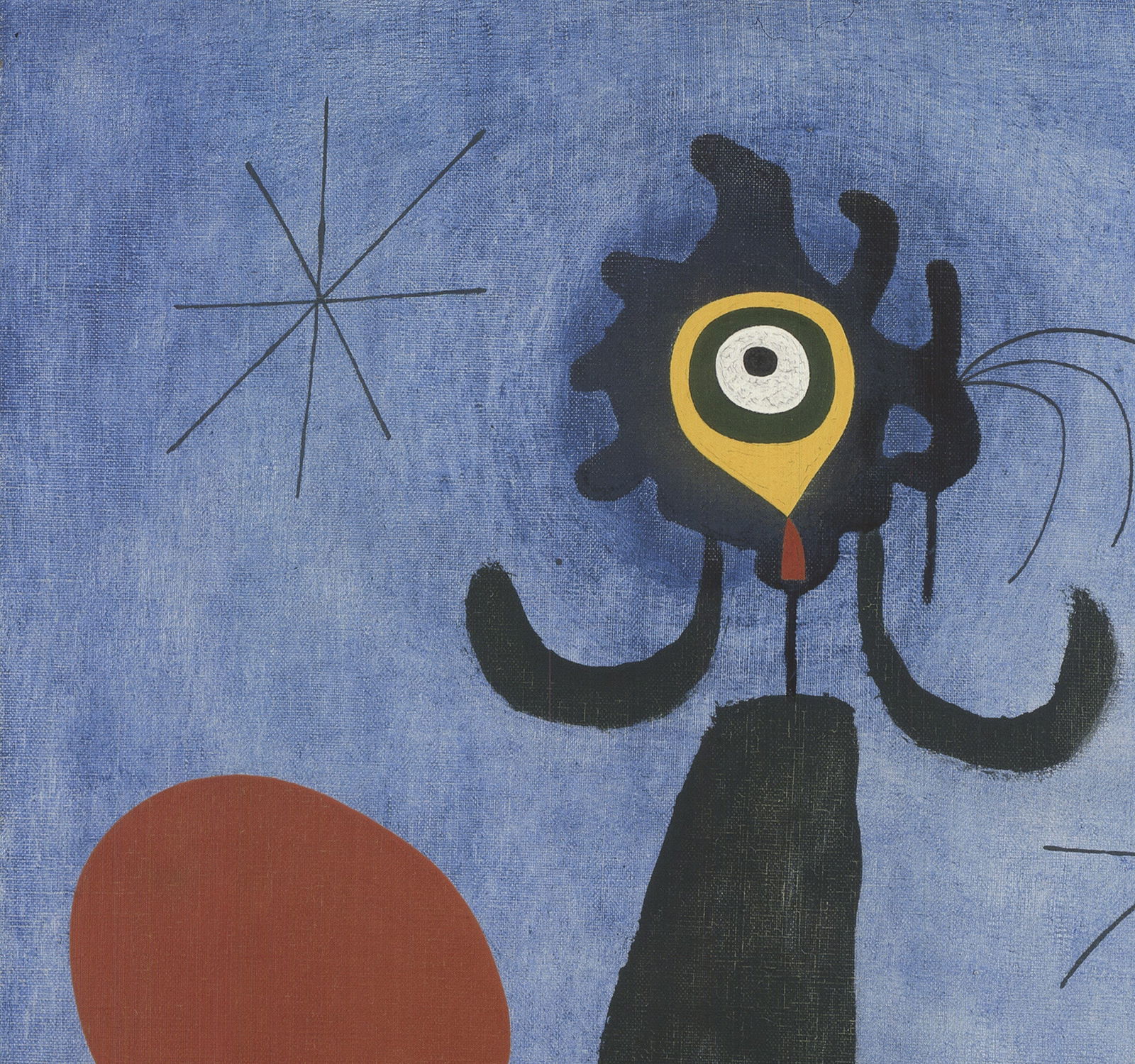 Joan Miro - Painting (Woman In Front of The Sun) 2010. - 3