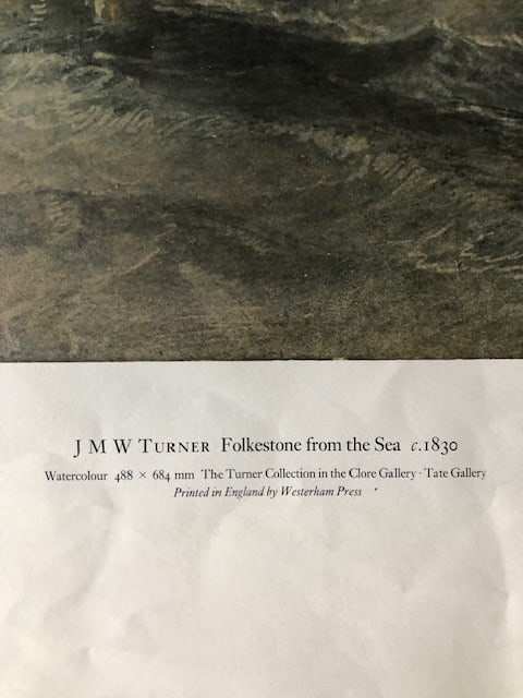 Folkestone From The Sea After Turner. - 7