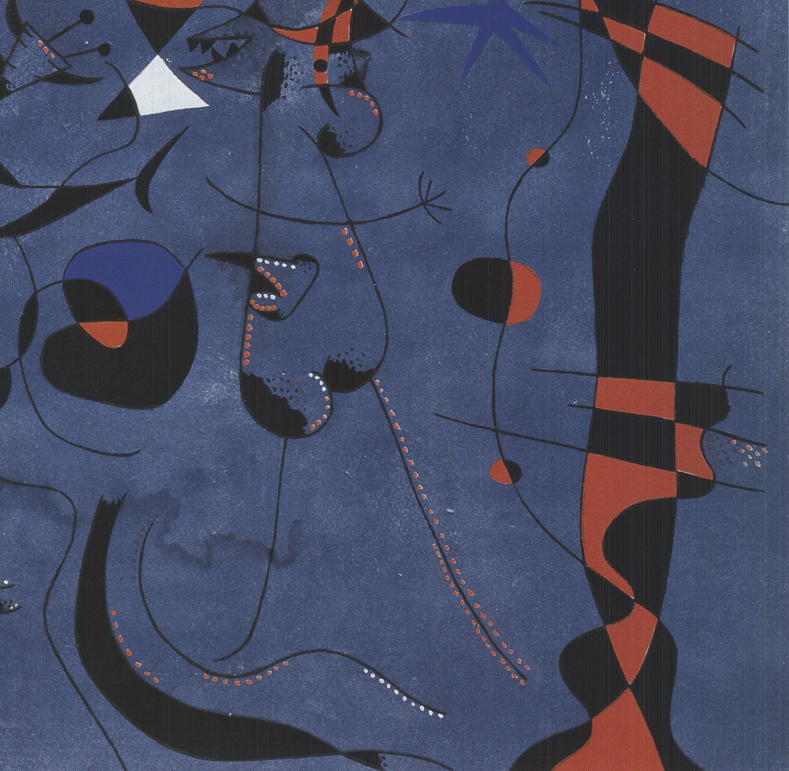 Joan Miro - Figures At Night Guided By The Phosphorescent Tracks of Snails - 2010 - 3