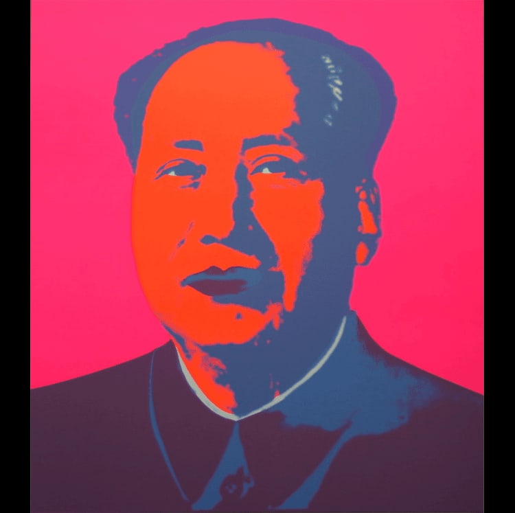 Andy Warhol Sunday B Morning Edition Mao -Hot PInk (1 of 1)