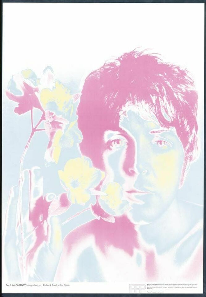 Very Rare. Original - Paul McCartney For Stern Magazine. 1967 (1 of 1)