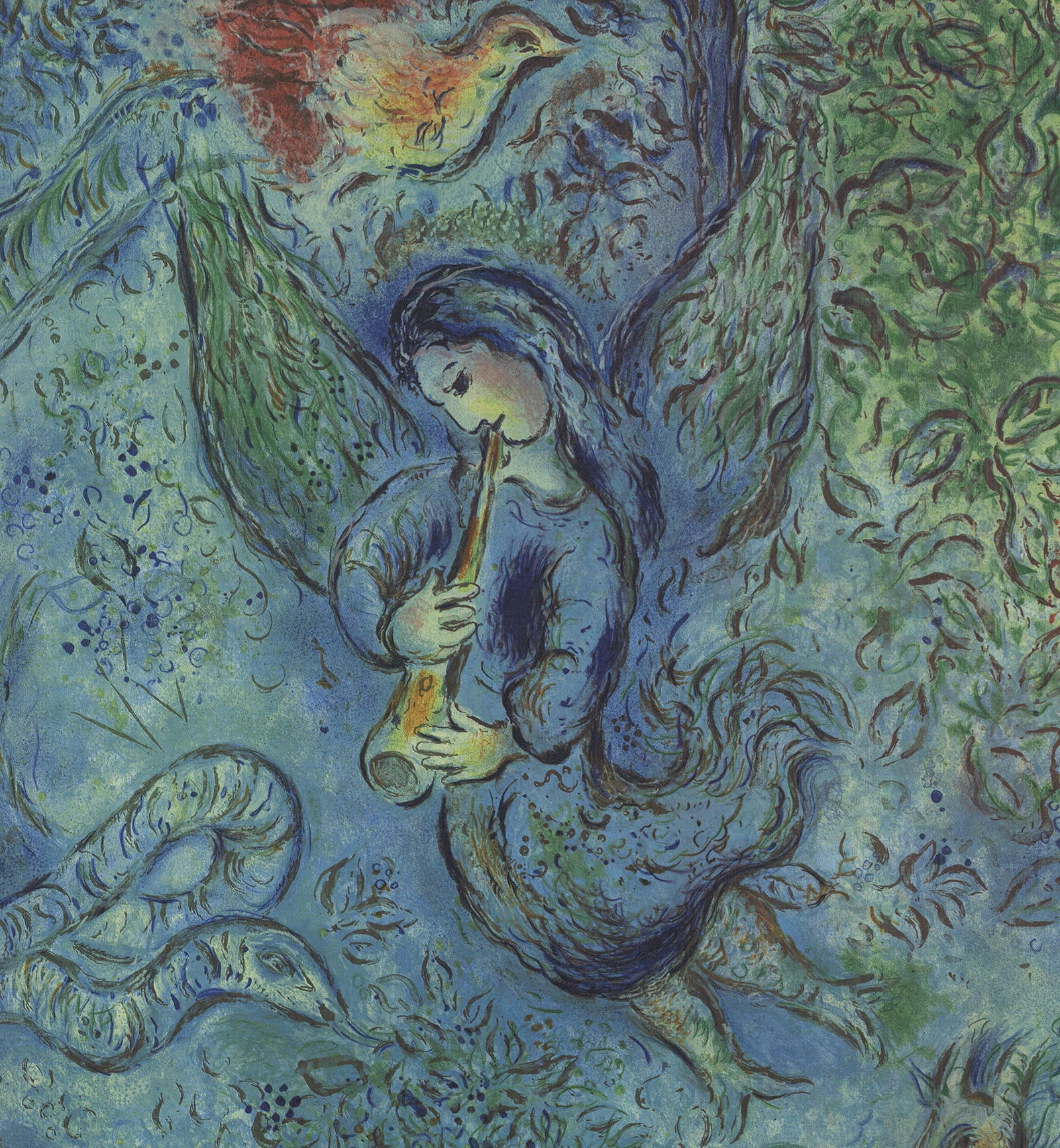 Marc Chagall - The Magic Flute (Die Zauberflote) 1973 - 2