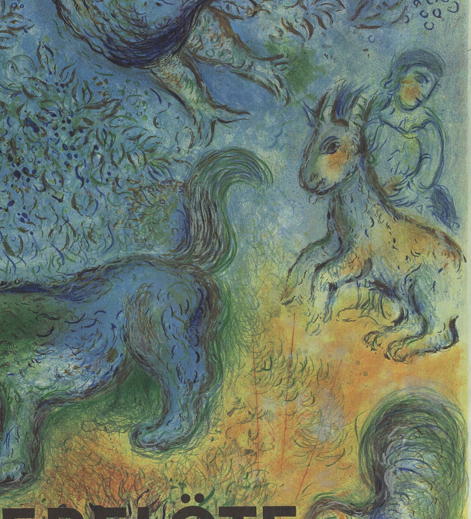 Marc Chagall - The Magic Flute (Die Zauberflote) 1973 - 4