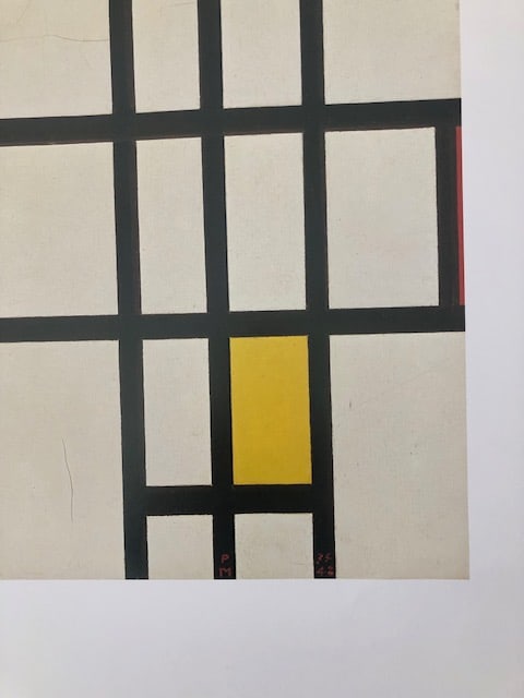 Piet Mondrian - Rhythm. 2014 Offset Lithograph. - 2