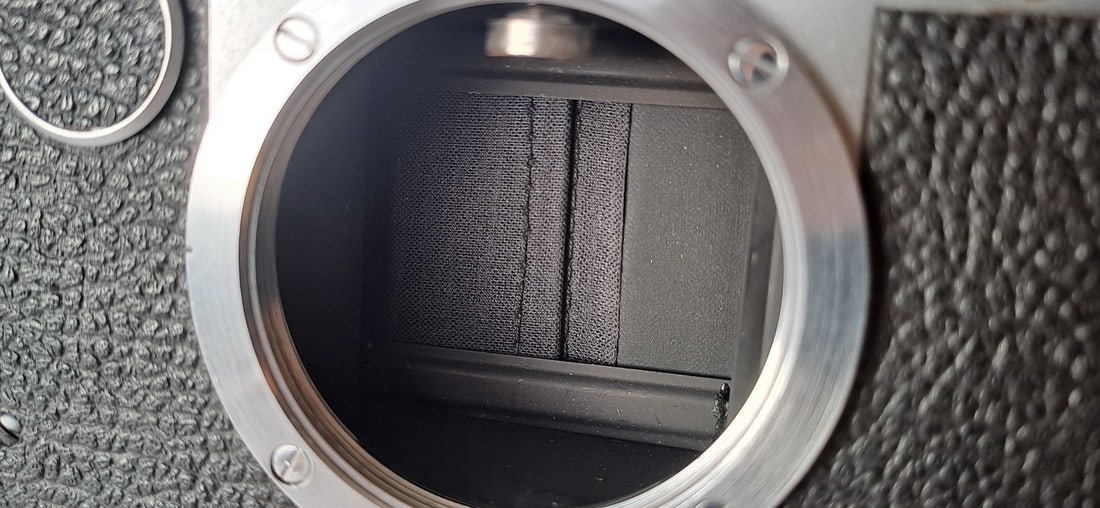 Vintage Leica IIf Rangefinder Camera c1950s With Two Lenses, Filters, Case, Etc. - 4