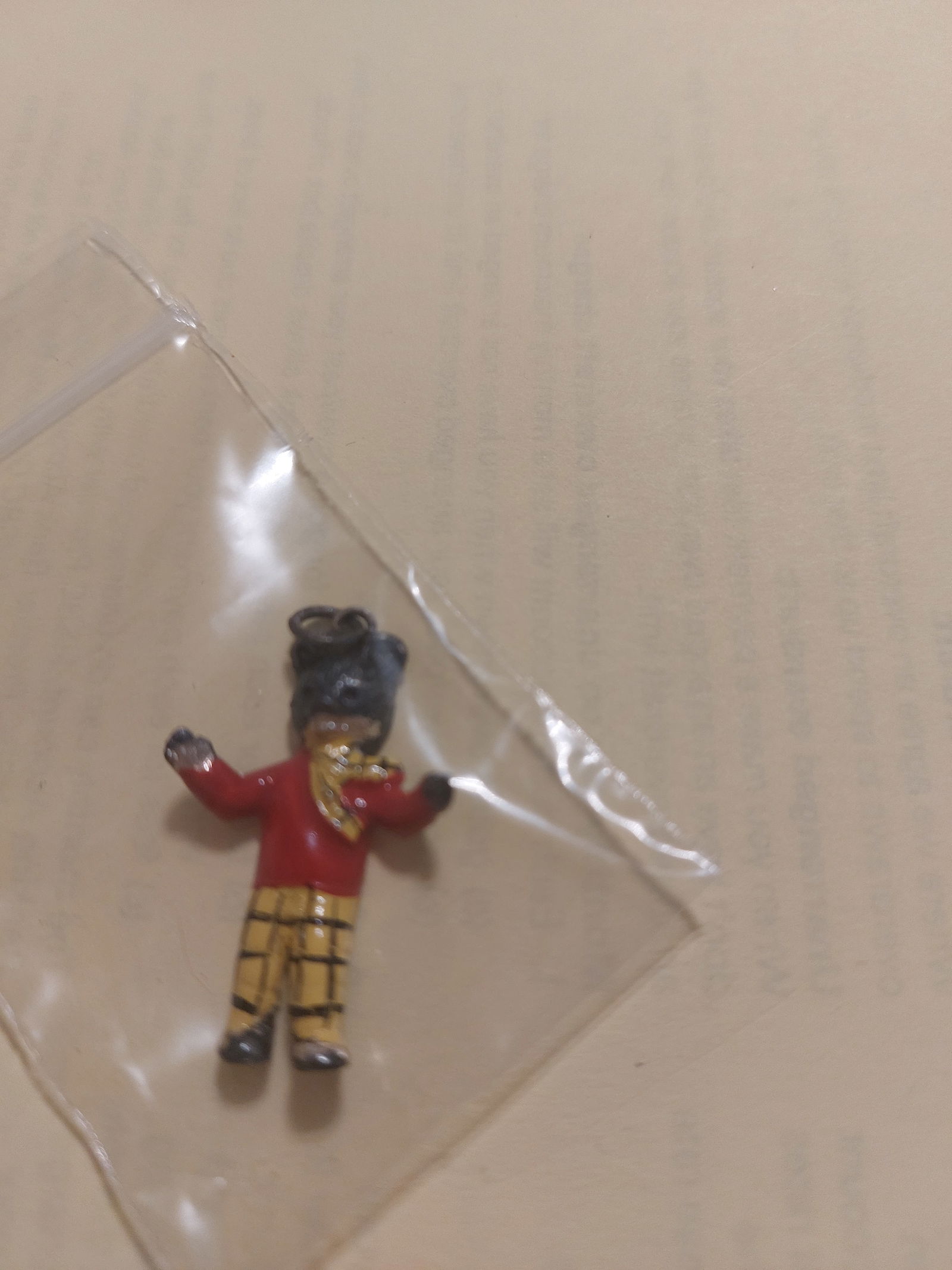 Vintage Rupert Bear Pendant Or Charm - 2