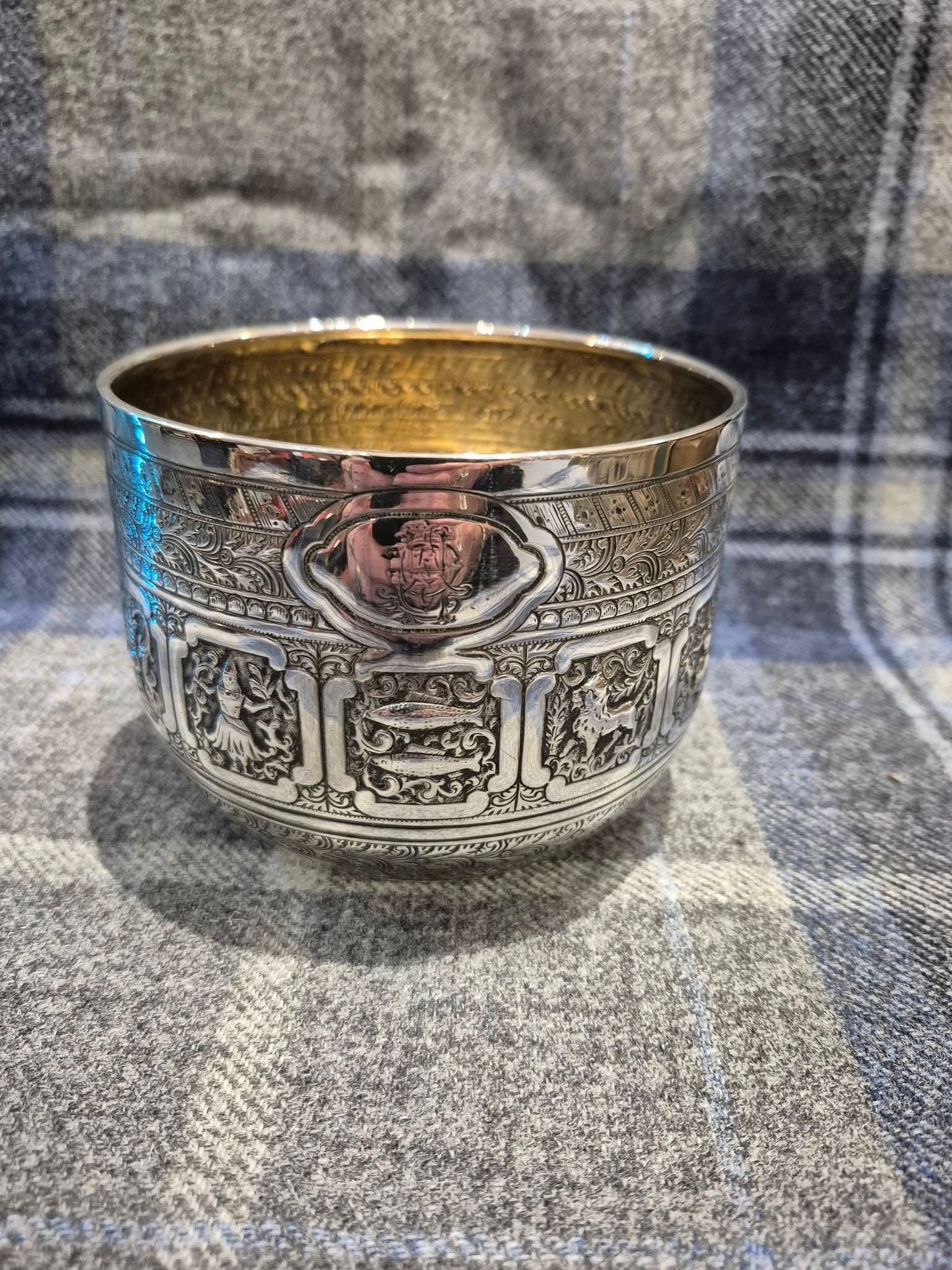 1873 Edward & Son Glasgow Solid Silver Tea/Coffee Set - 4